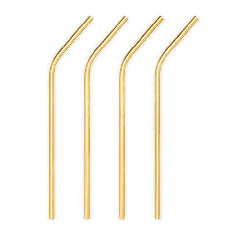 Gold Cocktail Straws