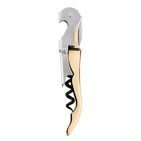 Gold Double Hinged Corkscrew