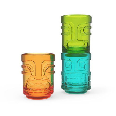 Tiki Shot Glasses (Set of 3)