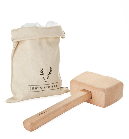 Lewis Ice Bag and Mallet