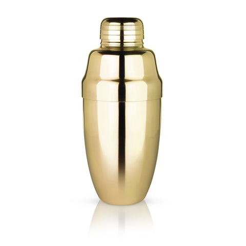 Gold Heavyweight Cocktail Shaker