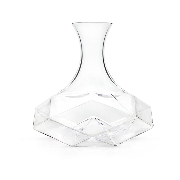 Faceted Crystal Wine Decanter