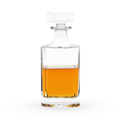 glass whiskey decanter