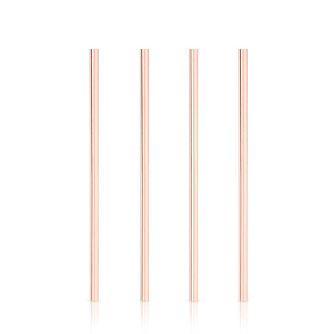 Wide Copper Cocktail Straws