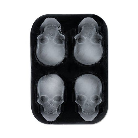 skull ice mold